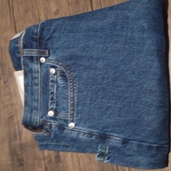 Everlane 32"W 28"L Buttonfly NEW WITH TAGS Mid Rise Crisp Jean - Picture 12 of 12